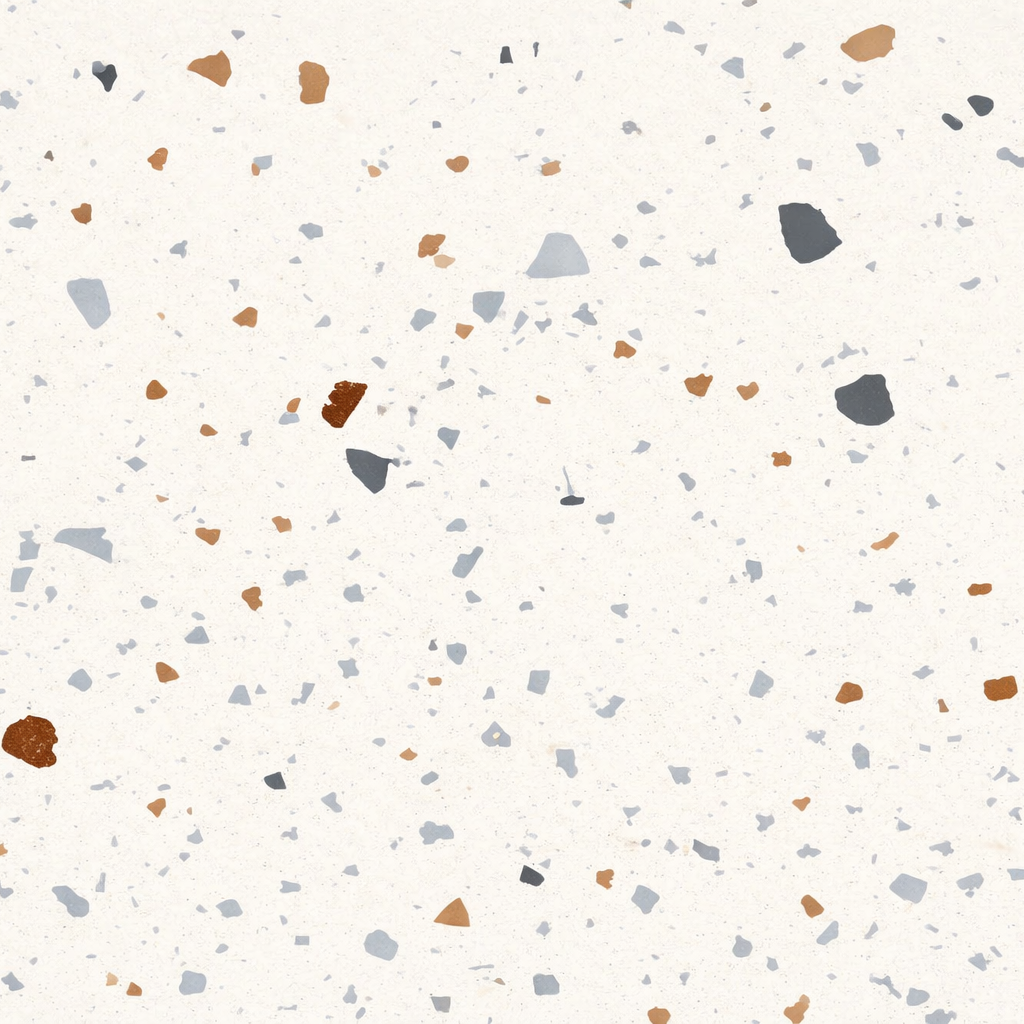 Carrelage Intérieur Terrazzo Blanc 60x120cm