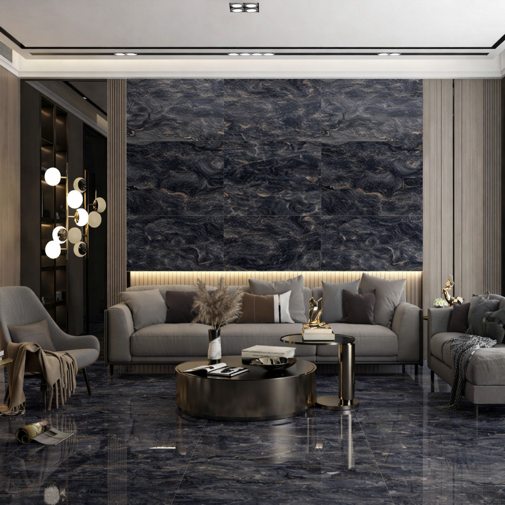 Carrelage Intérieur Huskey Black 60x120